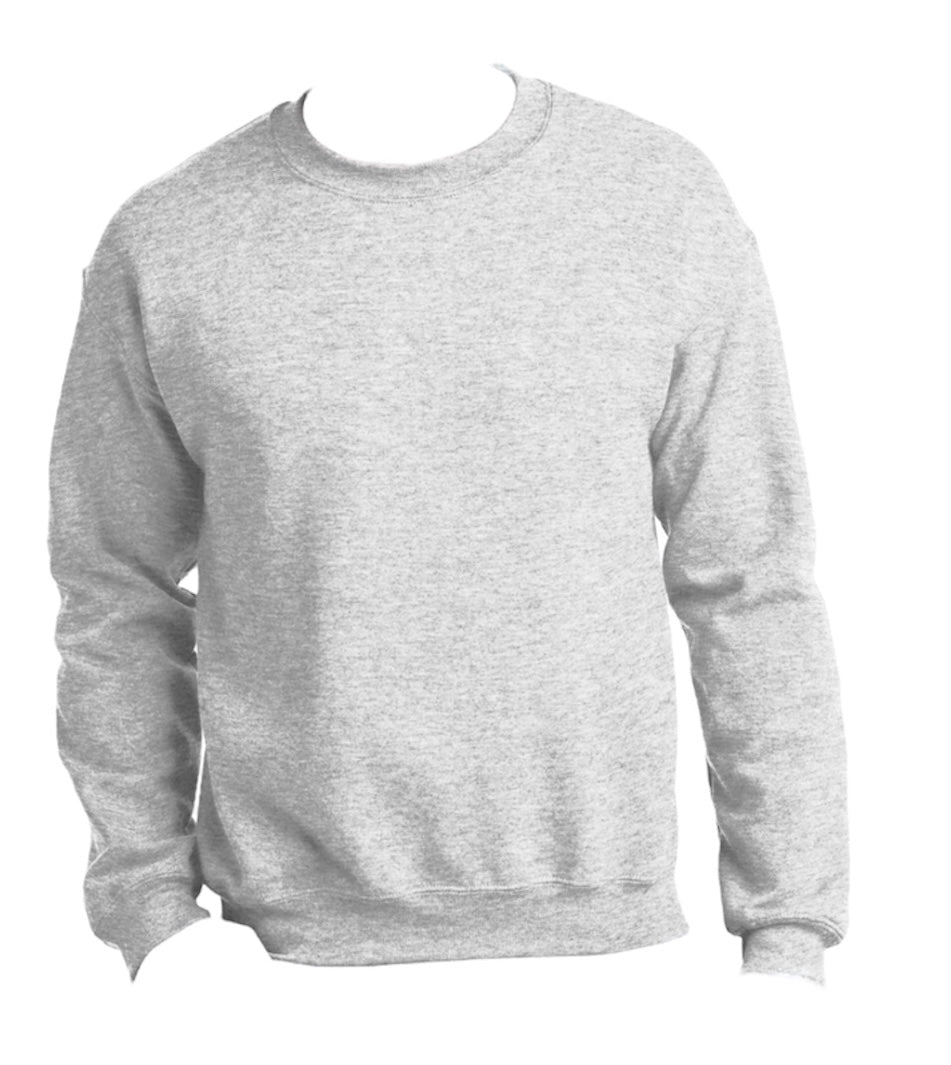 (A) Extra Sizes Crewneck Sweatshirt Custom