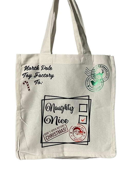 Christmas tote bag