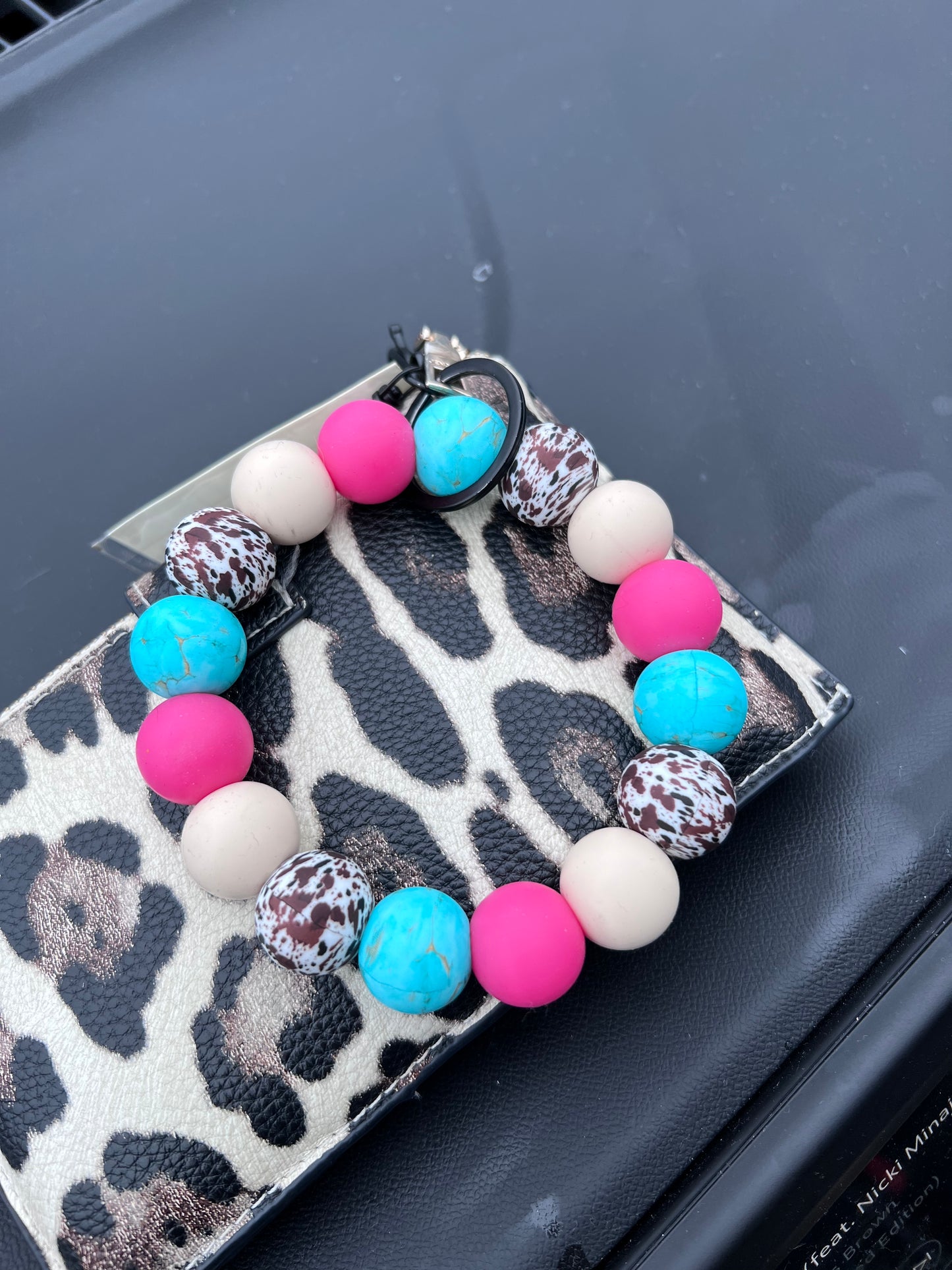 (B) Dolly Wristlet Keychain