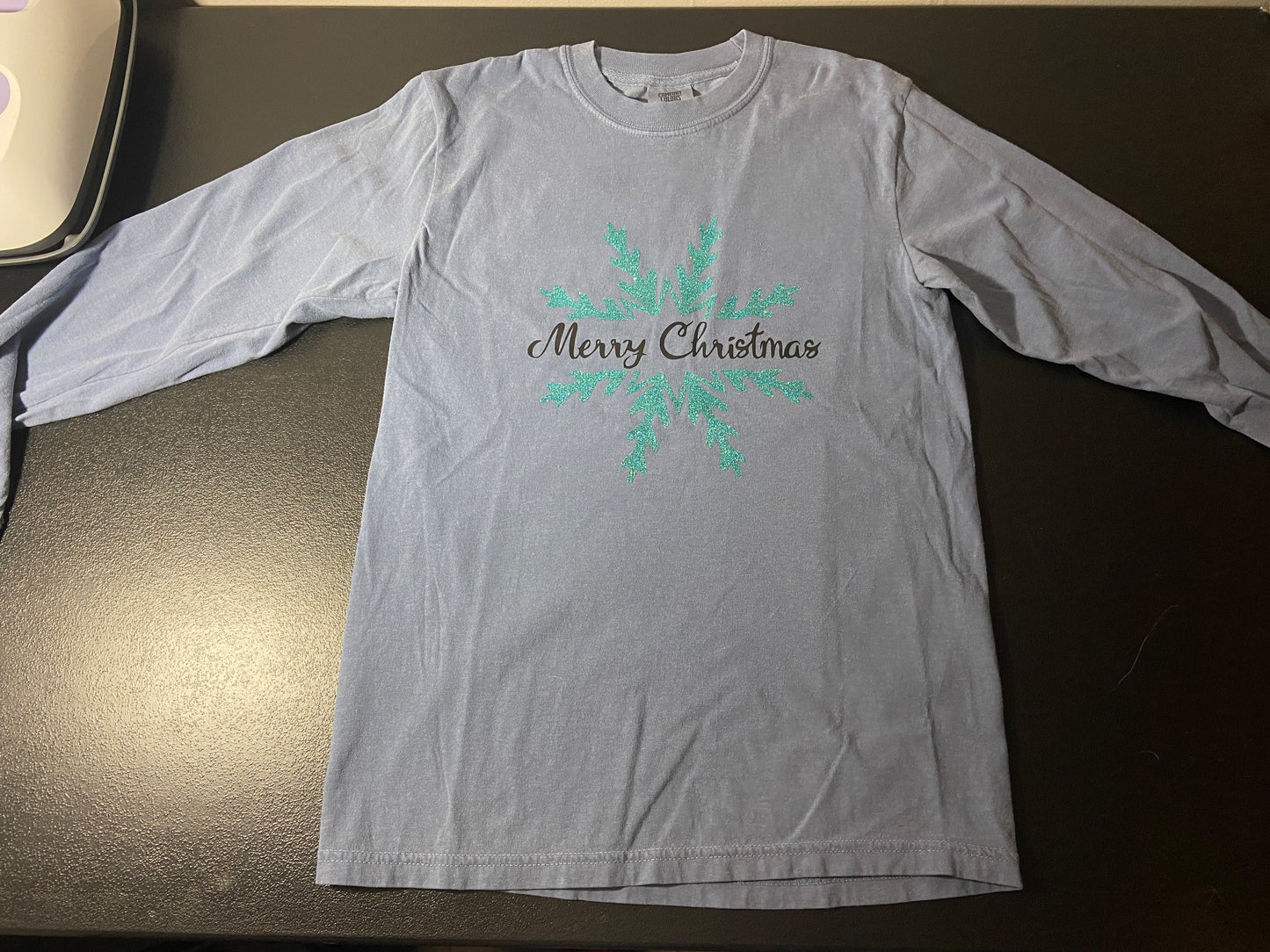 (A) Merry Christmas Long Sleeve Shirt