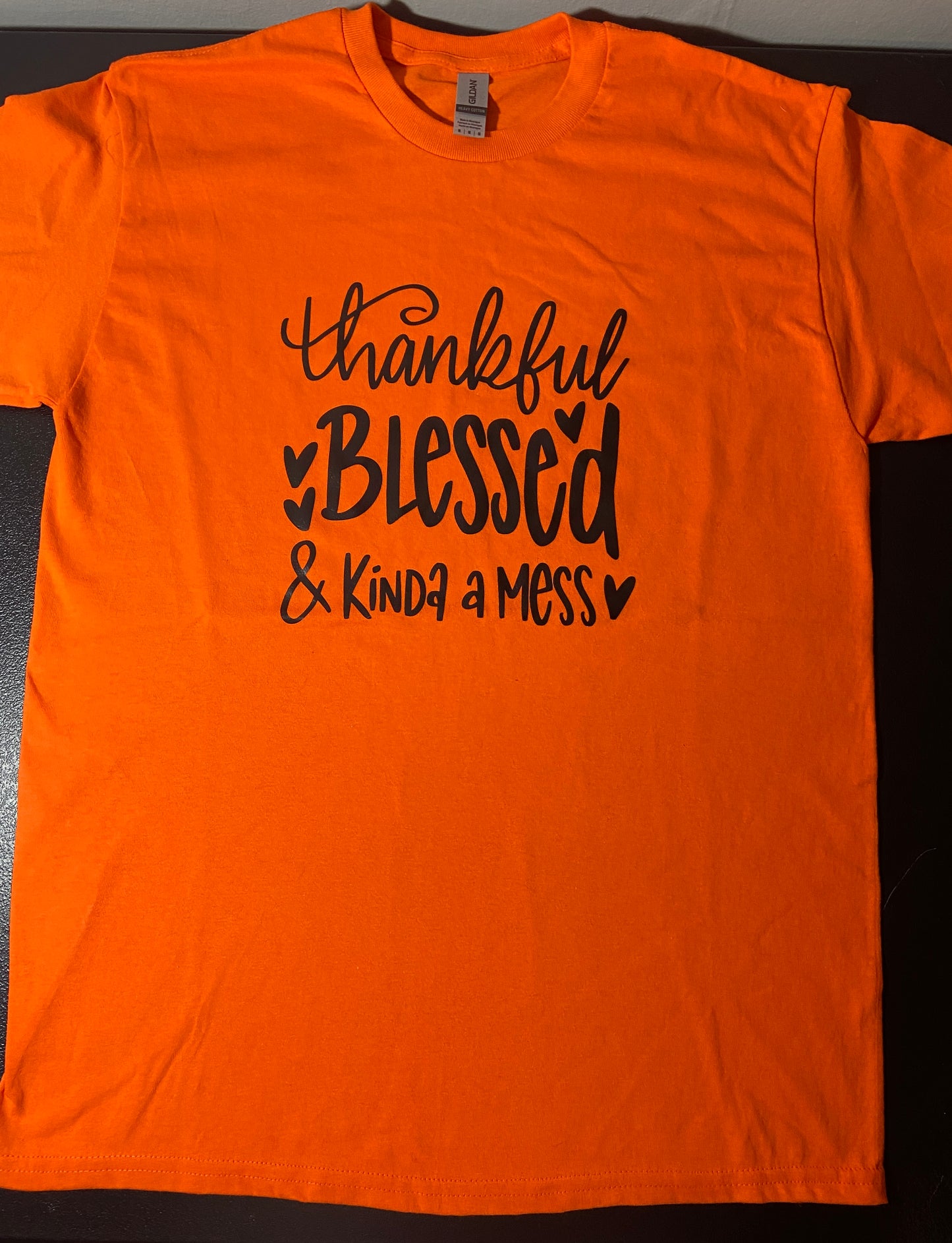 (A) Thankful, Blessed, & Kinda a Mess t-shirt