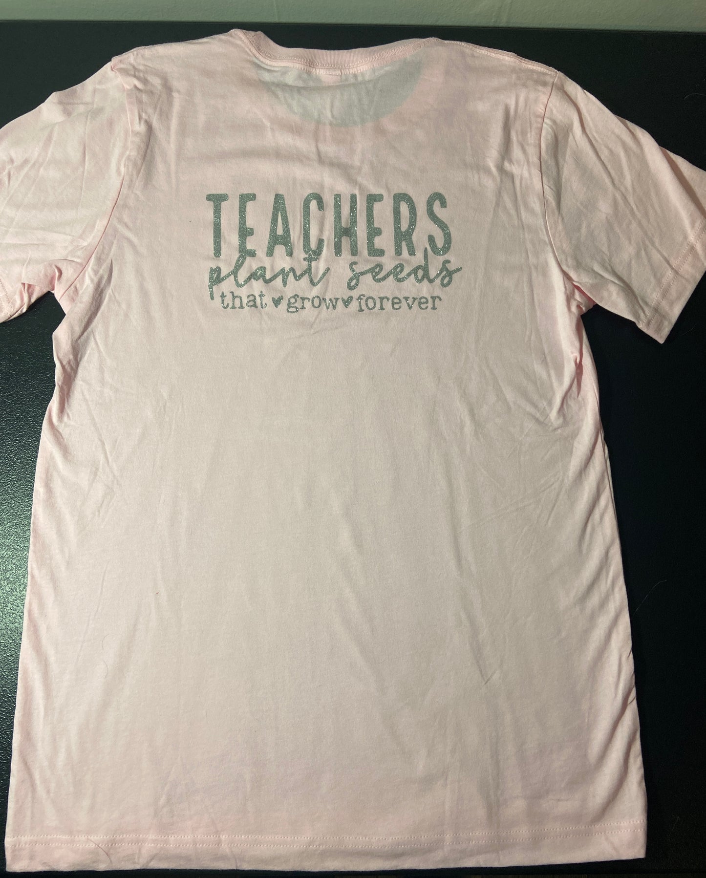 (A) Teachers Plant Seeds That Grow Forever t-shirt