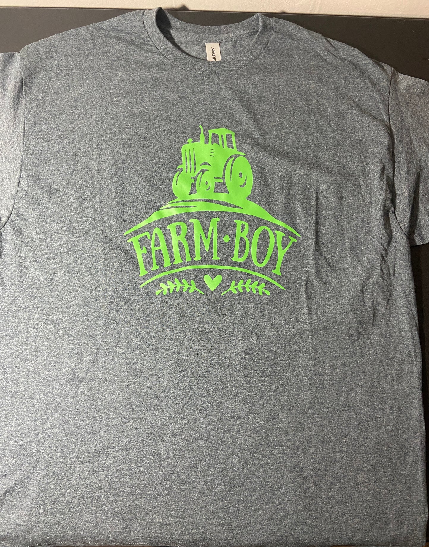 (A) Farm Boy t-shirt