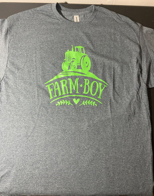 (A) Farm Boy t-shirt