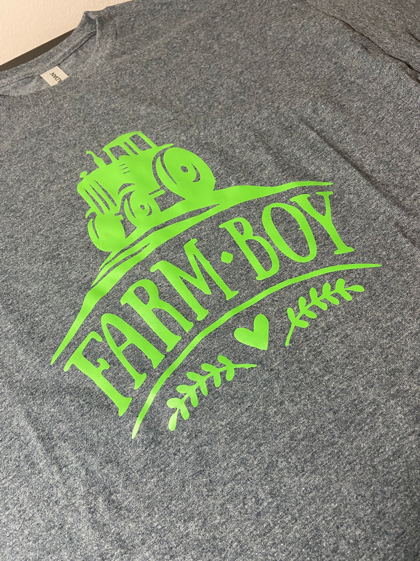 (A) Farm Boy t-shirt