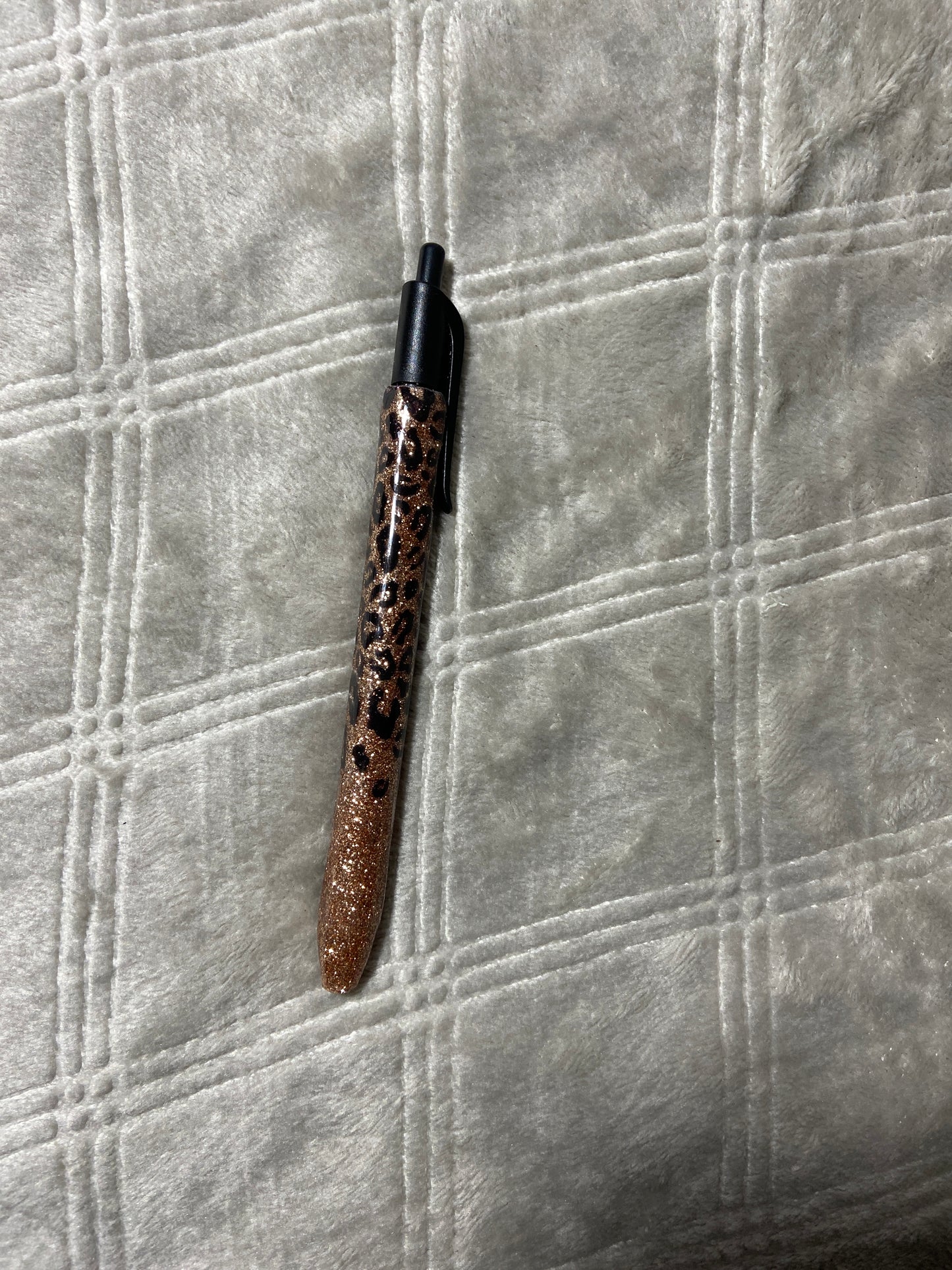 Leopard Print Resin Pen