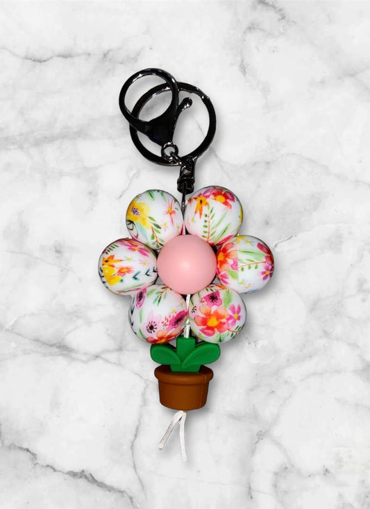 (C) Nahla Flower Keychain